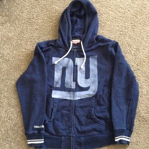Mitchell and Ness New York Giants Hoodie